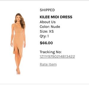 kilee midi dress